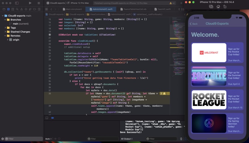 Esports Org Team Sign ups System – screenshot 2