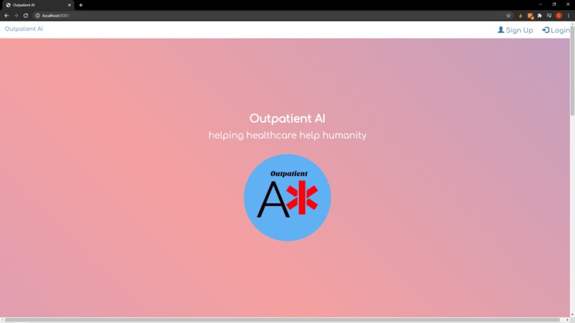 Outpatient AI – screenshot 1