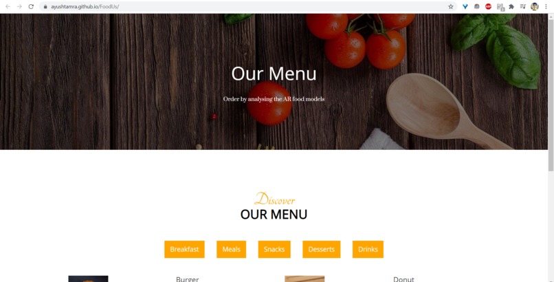 FoodUs – screenshot 4