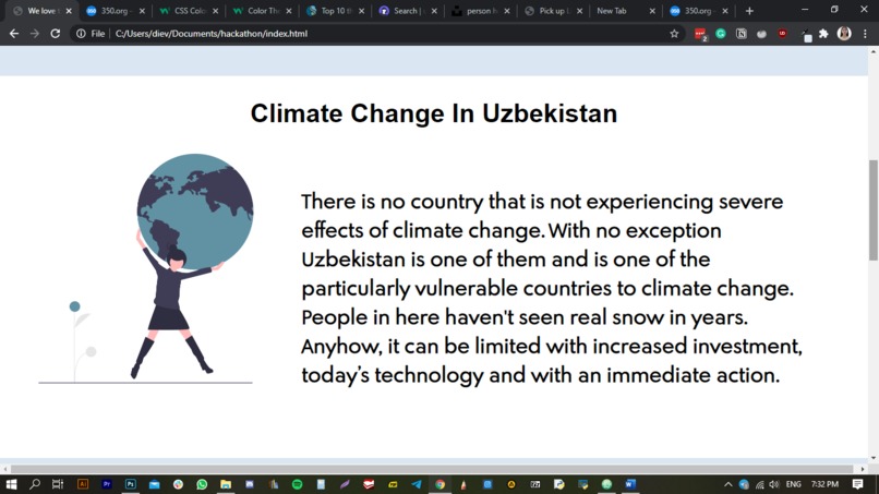 Youth for Climate Change – screenshot 1