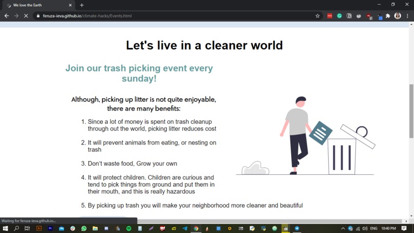 Youth for Climate Change – screenshot 2