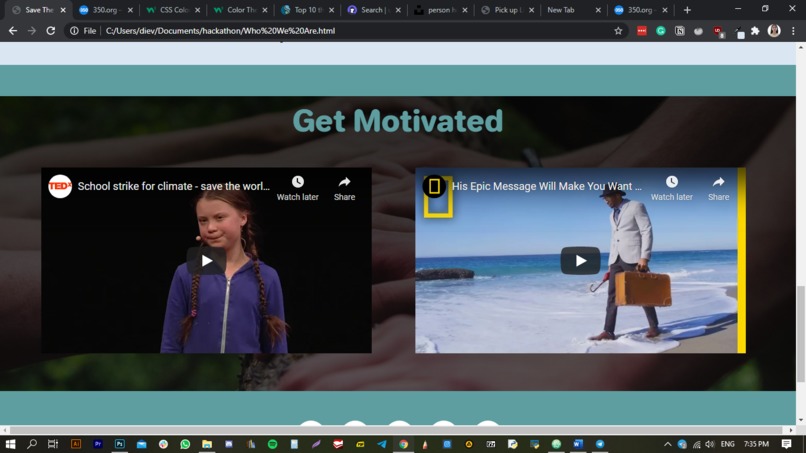 Youth for Climate Change – screenshot 9