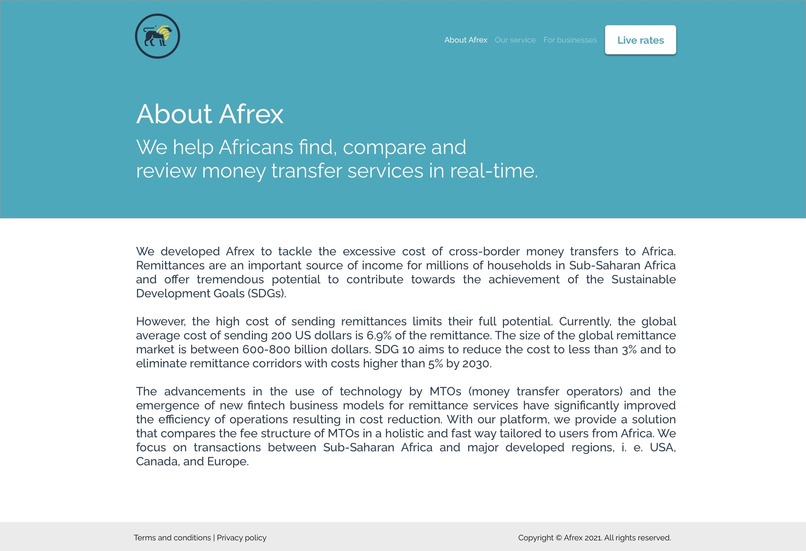 Remit2Africa – screenshot 11