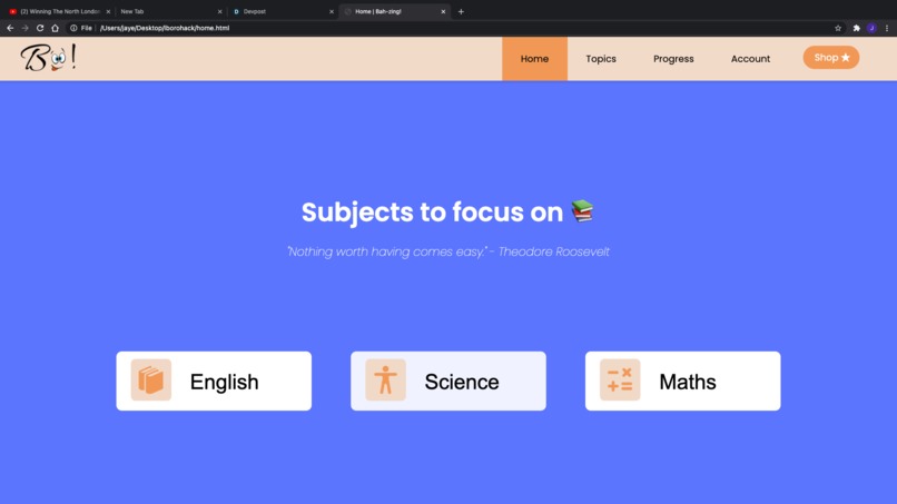 Bah-zing! – screenshot 1