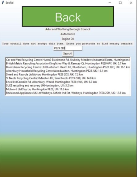 EcoPal – screenshot 2