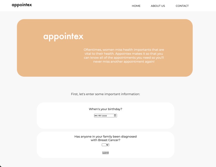 appointex – screenshot 1
