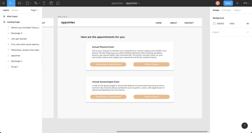 appointex – screenshot 2