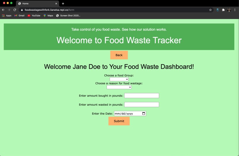 Food Waste Tracker – screenshot 5