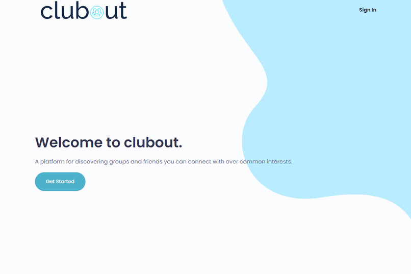 clubout – screenshot 1