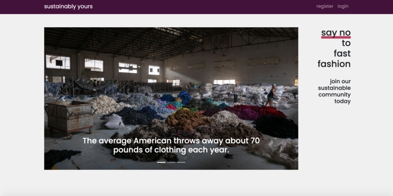 Sustainably Yours – screenshot 1