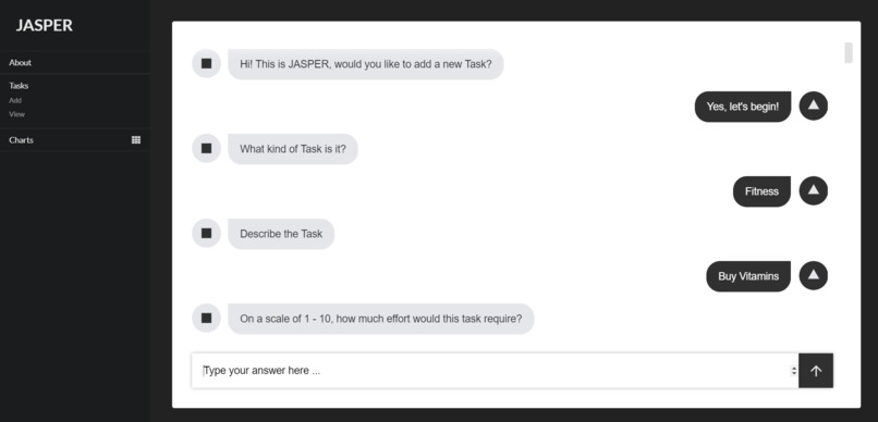 JASPER – screenshot 1