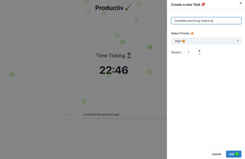 Productiv – screenshot 2