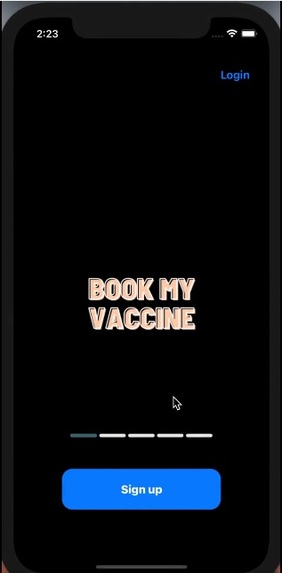 BookMyVaccine – screenshot 1