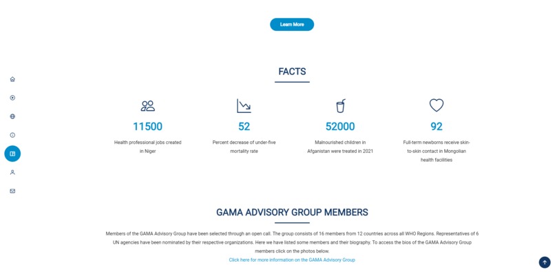 GAMA Project – screenshot 2