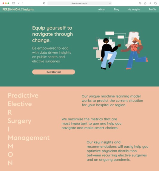 Persimmon : Predictive Elective Surgery Management – screenshot 1