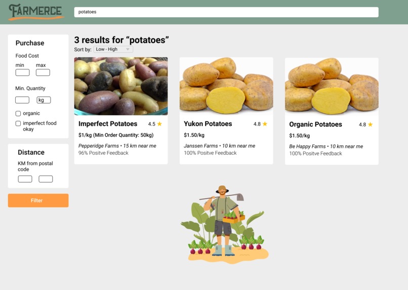 Farmerce – screenshot 2