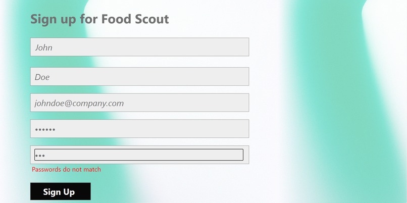 Food Scout – screenshot 1