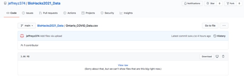 Presentation of the project – screenshot 4