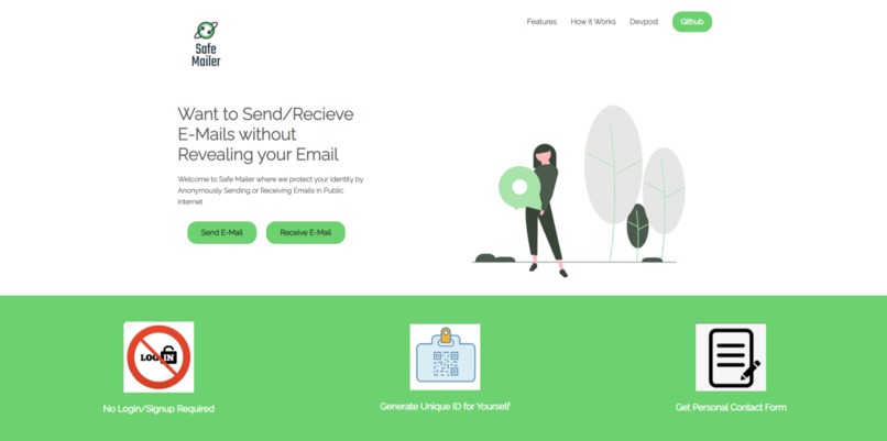 Safe Mailer – screenshot 1
