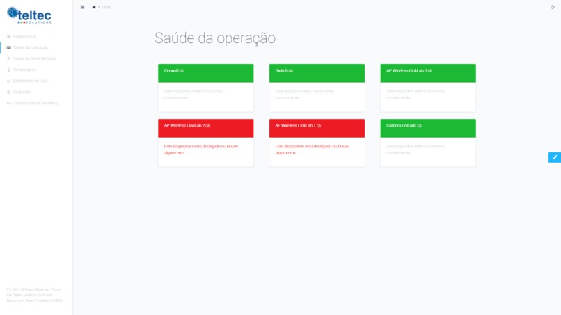 Smart Spaces Management System – screenshot 2