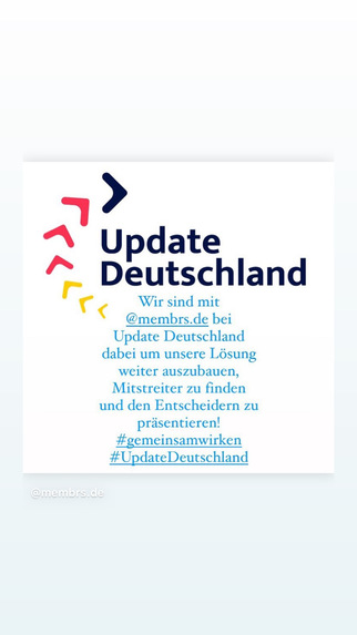 Membrs App . reward people for donating  – screenshot 1