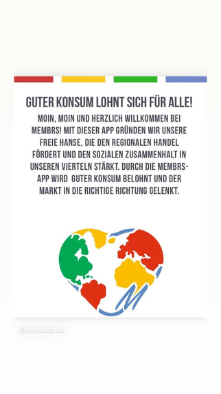 Membrs App . reward people for donating  – screenshot 3