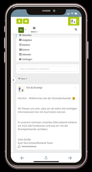 Stramplerbande-Die sichere KitaApp für Erziehende und Eltern – screenshot 2