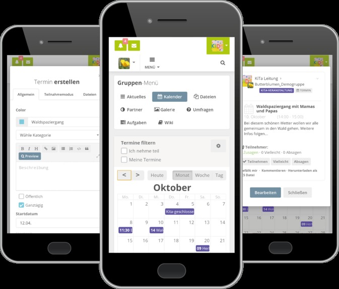 Stramplerbande-Die sichere KitaApp für Erziehende und Eltern – screenshot 4