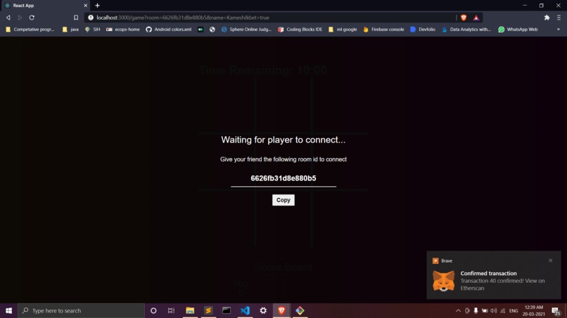 TicTacChain – screenshot 5
