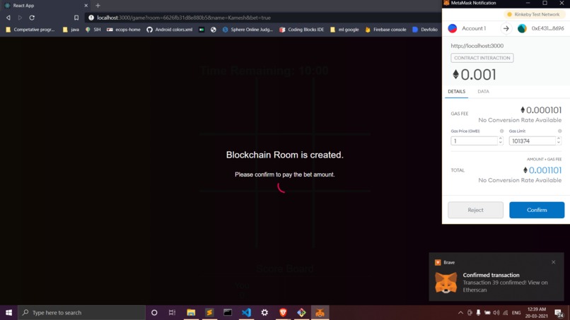TicTacChain – screenshot 4