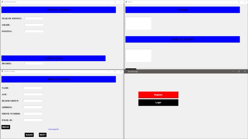 Digital Ledger-SC3 – screenshot 1