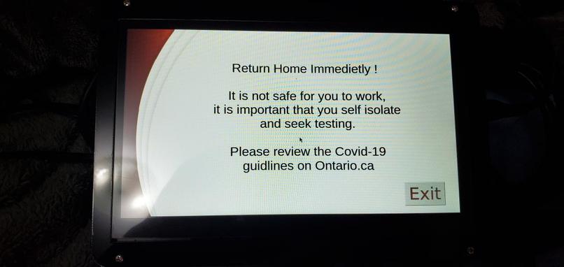 Contactless Self scanning Device – screenshot 8