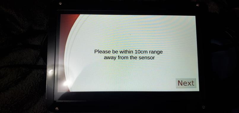 Contactless Self scanning Device – screenshot 5