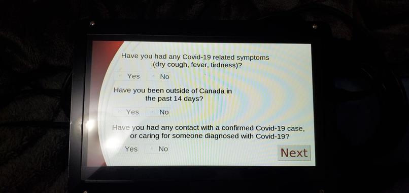 Contactless Self scanning Device – screenshot 4