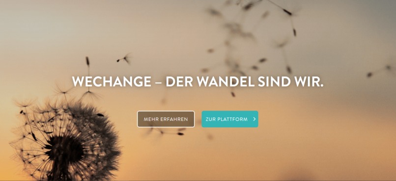 WECHANGE – screenshot 1