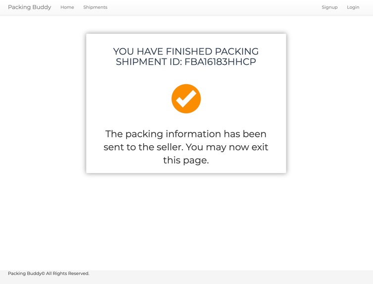 Amazon Packing Buddy – screenshot 2