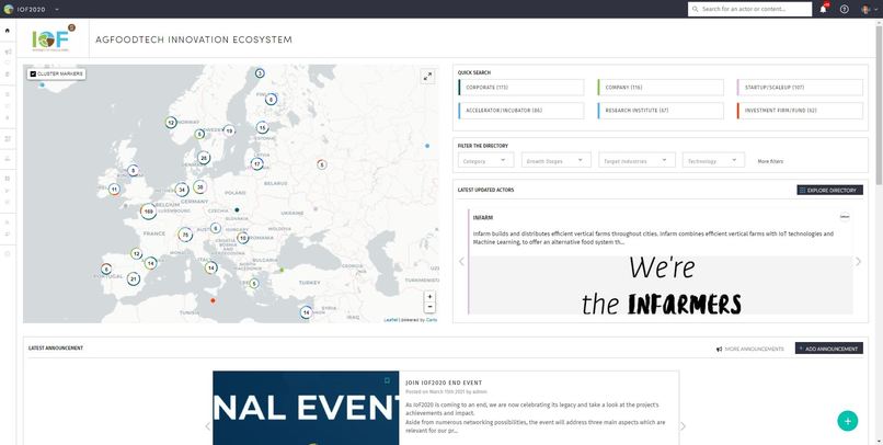 Agrifood Ecosystem Navigator – screenshot 1