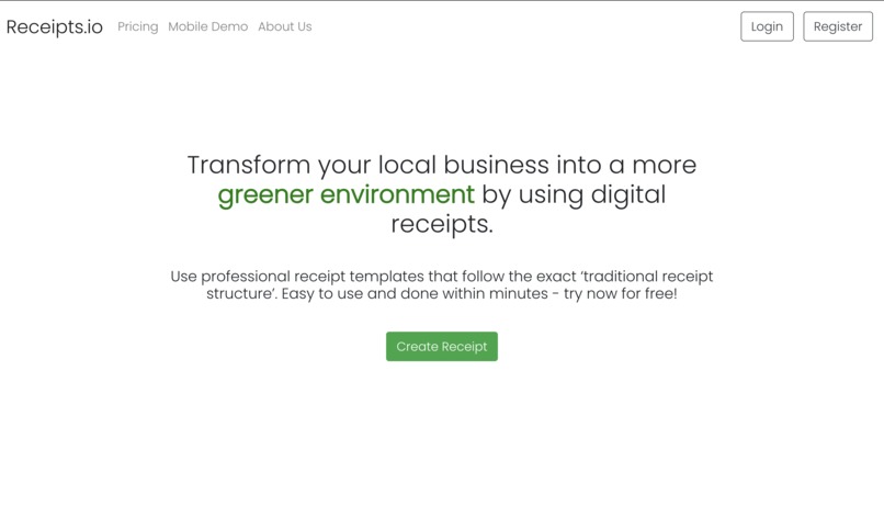 Receipts.io – screenshot 1