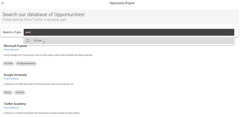 Opportunity Engine – screenshot 2