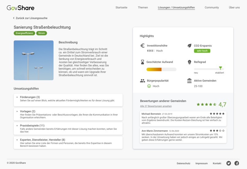 GovShare - Synergieeffekte im kommunalen Klimaschutz – screenshot 2