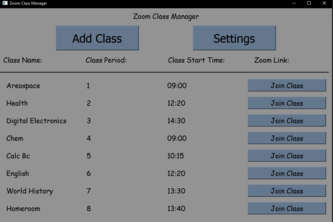 Zoom-Class-Manager