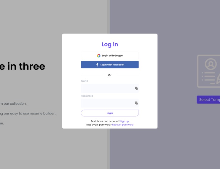ResumeX – screenshot 3