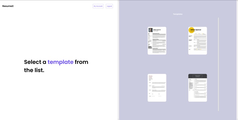 ResumeX – screenshot 4