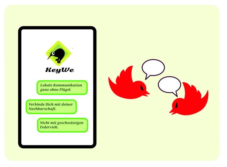 KeyWe - Lokale Kommunikation – screenshot 1
