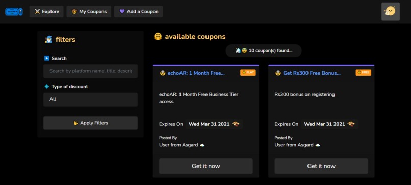 CouponHub – screenshot 4