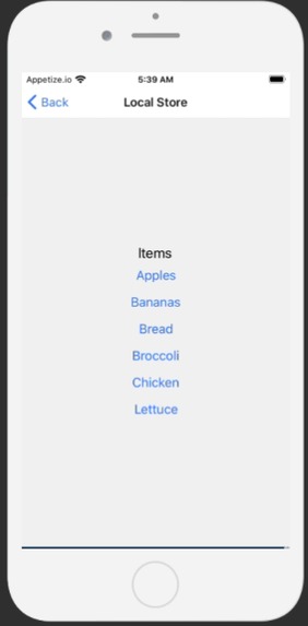 LocalMart – screenshot 2