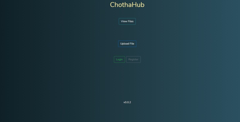 Chothahub – screenshot 1