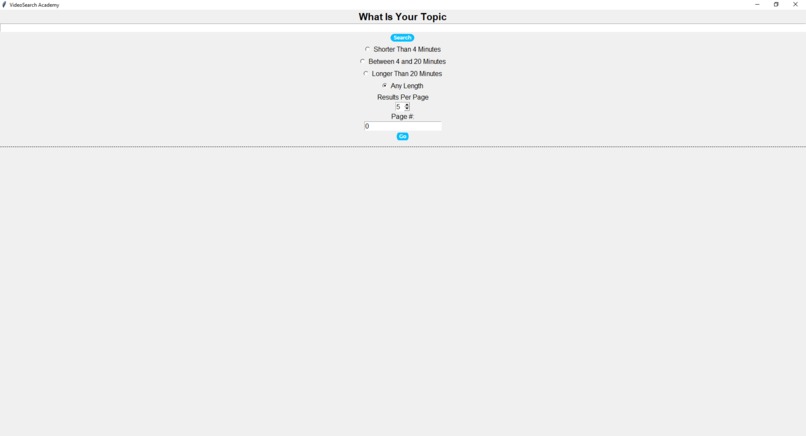 VideoSearch Academy – screenshot 1