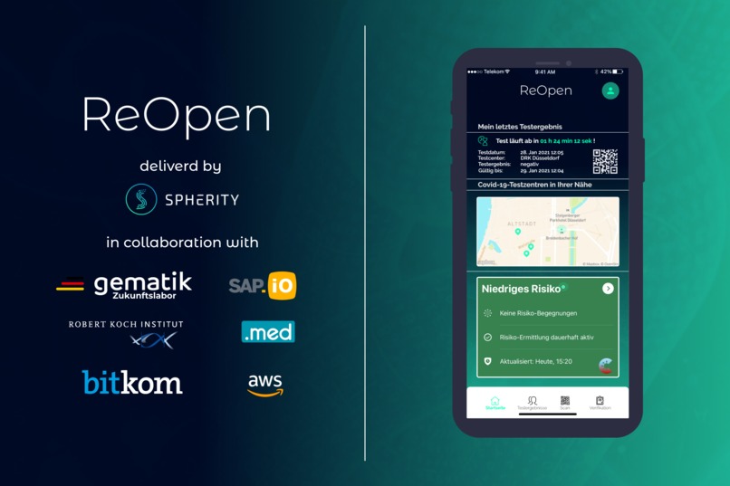 ReOpen App | Einführung von SARS-CoV-2 Antigen Test-Pässen – screenshot 1