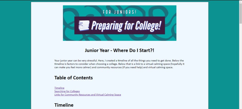 Juniors' Guide to College [High School Headaches] – screenshot 1